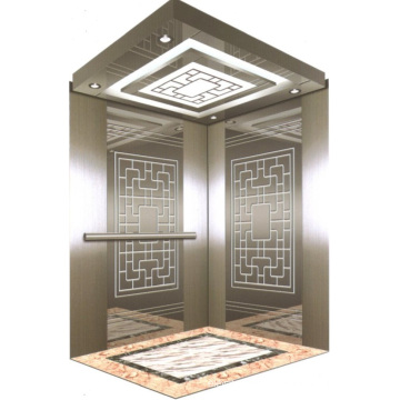 Ascenseur d&#39;ascenseur de passager Miroir de haute qualité gravé Aksen Hm-2005